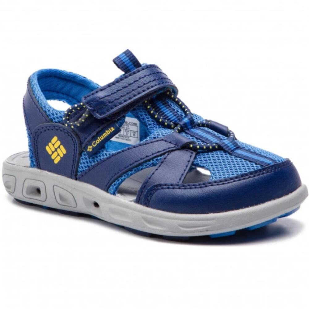 Columbia Techsun Wave Sport Sandal Cousteau Deep Yellow Unisex Kids US 8 EU 25